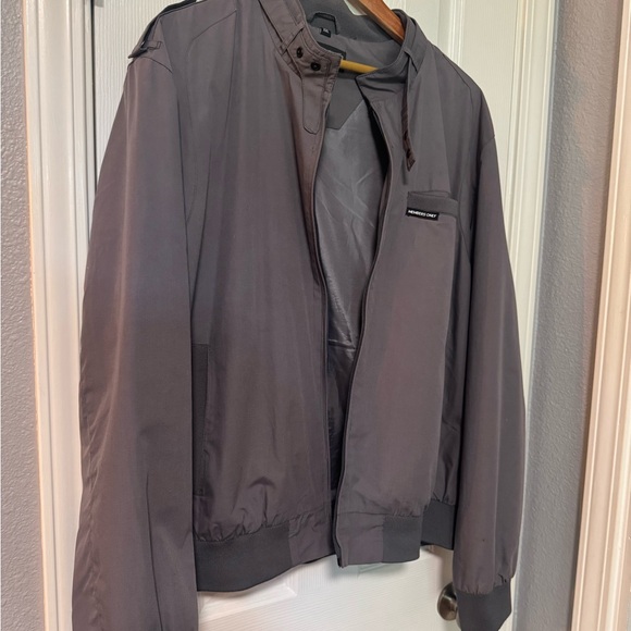 Members Only Charcoal Jacket - Vintage - Picture 2 of 5